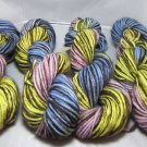 SALE hand dyed huge lot yarn merino wool mohair bulky