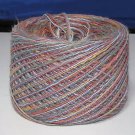 njy ball combo blend yarn cotton silk rainbow fall