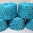 njy ball combo yarn angora mohair huge set lot teal