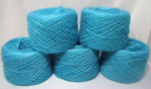 njy ball combo yarn angora mohair huge set lot teal