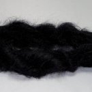 njy solid color yarn true black angora mohair
