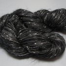 sale njy combo yarn blend mix mohair angora silk black
