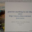 sale combo yarn mix blend NJY Gift Certificate NEW