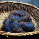 njy combo yarn angora mohair alpaca navy brown novelty