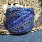 njy balled combo mix yarn wow mohair purple teal fun