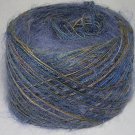 njy balled combo mix yarn alpaca mohair blue suede shoe
