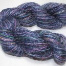 njy combo yarn blend mix mohair angora blue glitz