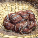 combo yarn NJY alpaca silk brown teal minnesota barns