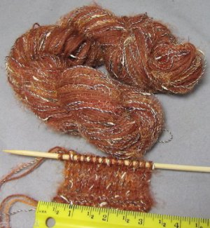 njy ball combo yarn alpaca angora mohair rust fall fun