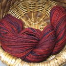 hand dyed yarn 100% wool tnt wine country worsted wt