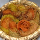 hand dyed  yarn 100% alpaca lace 880 yds summer heat