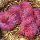 SALE yarn sock special wool nylon 396 yds berries
