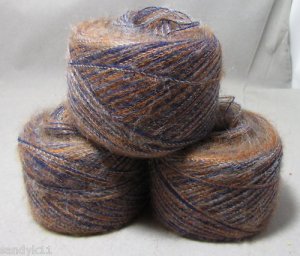 njy ball combo mix blend yarn 3 balls unisex tweed #1