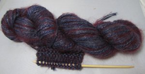 sale combo yarn  LTD ED wine country mohair ribbon bulk