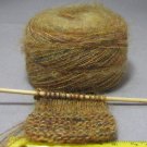 njy ball combo yarn  200 yds mohair wheat fields