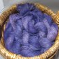 hand dyed  yarn 100% alpaca set lot worsted purples