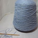 yarn cone NEW cotton silk sky light blue textures