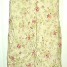 Motherhood Pastel Yellow Linen Sundress Size Large EUC