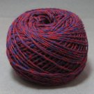 njy balled yarn merino red blue brightly fun
