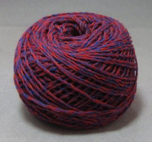 njy balled yarn merino red blue brightly fun