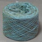 njy ball combo yarn 500 yards blue tan green nub italy