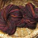 hand dyed yarn 100% wool tnt fall trees worsted wt