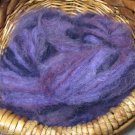 hand dyed yarn suri alpaca purples bulky weight SOFT