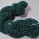 sale combo yarn merino boucle dark green blue fushia