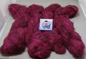 yarn mix combo blend mix shawl brooch luxury kit 9