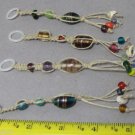 hand made set of stitch markers macrame all sized