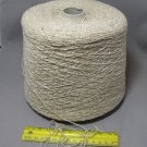 yarn cone NEW FRENCH SILK cream 2/20 magnificent nubby