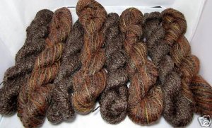 sale combo yarn set mixed HUGE lot angora mohair browns