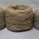 njy blend combo mix yarn silk mohair alpaca fawn ribbon
