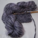 sale combo yarn njy  mohair angora ribbon grape lilacs
