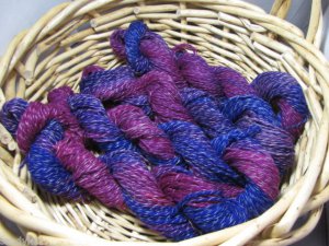 hand dyed njy huge lot yarn wool heathered jewels