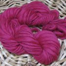 hand dyed yarn 100% icelandic wool spun lopi bulky weight tnt fushia pink