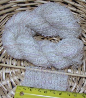 njy sale mix blend combo yarn loopy snowflakes angora mohair silk