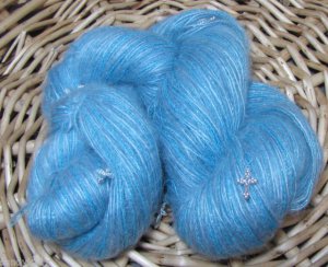 sale combo art yarn jumbo gourmet silver cross 300 yard skein special aqua
