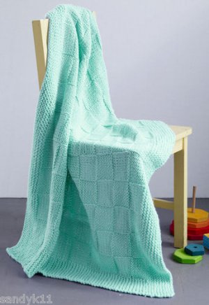 yarn mix combo mohair knitting squares afghan