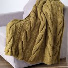 yarn mix combo mohair knitting classic cable afghan