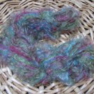 hand dyed huge lot yarn mohair loopy antique roses  fun crochet knit