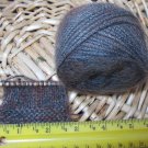njy ball combo yarn alpaca angora gray brown tweed