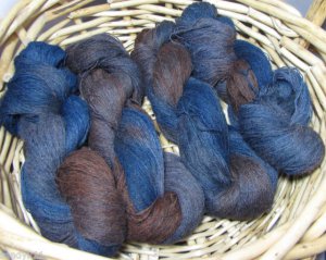 hand dyed  yarn 100% alpaca lace 880 yds falls lakeside winters wow soft! knit