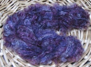 hand dyed huge lot yarn mohair loopy  purple lovers fantasies! crochet knit