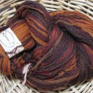 njy hand dyed yarn soft  100% wool hand dyed unisex brown rust fall