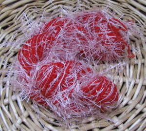 sale combo yarn crazy merino eyelash mix blend red pink worsted