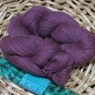 hand dyed  yarn 100% baby alpaca lace 440 yds purples wow soft knit crochet