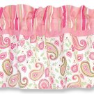 Paisley Park Window Valance