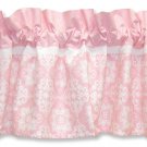 Versailles Pink Window Valance
