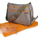 Trend Lab Gray/Orange Ultimate Diaper Bag
